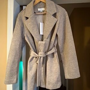 Zara Tan Belted Trench Coat